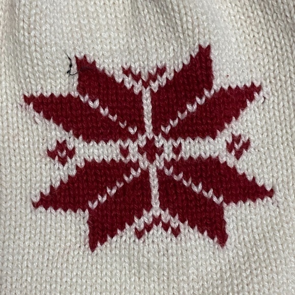 American Living Cream and‎ Red Holiday Cardigan Sweater Sz. 24M (Girls) - Picture 4 of 7